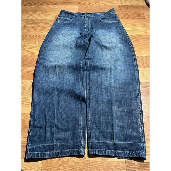 Vintage Y2K Southpole Red Tab Baggy Skater Jeans